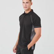 Piped performance polo