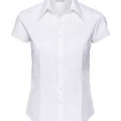 Women’s cap sleeve Tencel® fitted shirt