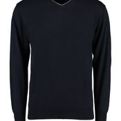 Contrast Arundel sweater