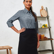 Cotton waist apron, organic and Fairtrade certified