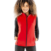 Women's printable softshell bodywarmer