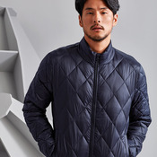 Diamond pane padded Jacket