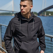 Pullover half-zip jacket