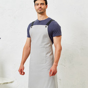 Cross back interchangeable apron straps