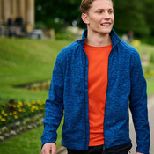 Thornly full-zip marl fleece