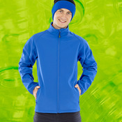 Men's recycled 2-layer printable softshell jacket