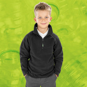 Junior recycled microfleece top