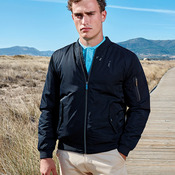 Men's padded bomber