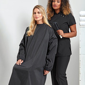 Long sleeve waterproof salon gown