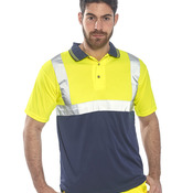 Two-tone polo (S479)