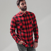 Checked flannel shirt