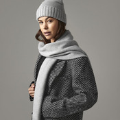 Knitted scarf and beanie gift set